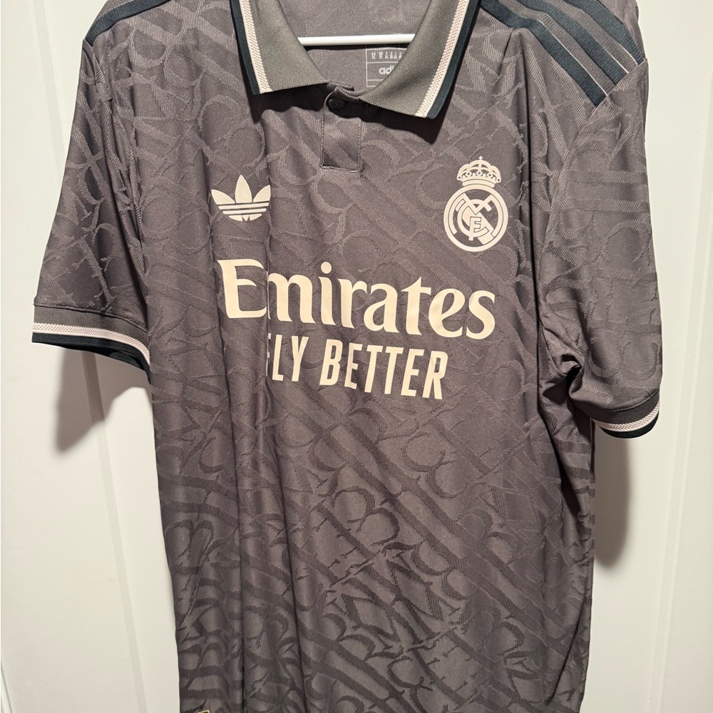 Adidas Away Real Madrid Mbappe Jersey 24/25 Men XL Authentic